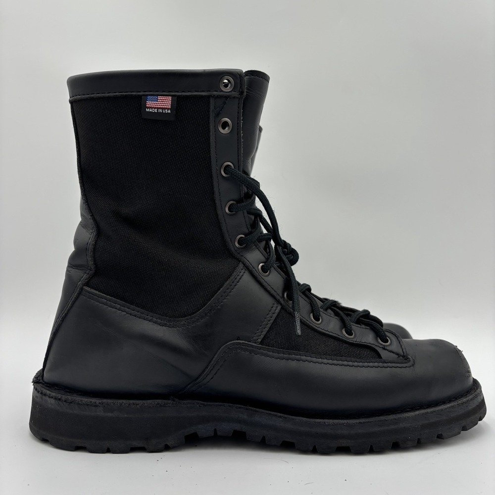 Danner Acadia 8" Black Boots Men's Size 12 D Made in USA Lace Up Gore Tex